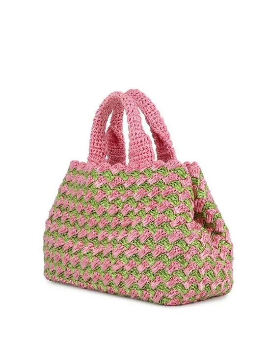 Prada Tote Canapa Raffia Handbag - Picture 2 of 10